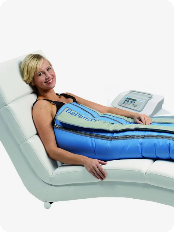 Einsatz des Ballancer für glatte Haut