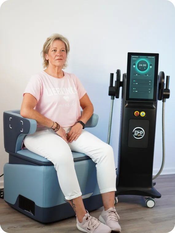 EMP Chair trainiert den Beckenboden